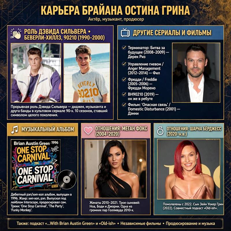 Брайан Остин Грин: фильмы, личная жизнь и ключевые этапы карьеры