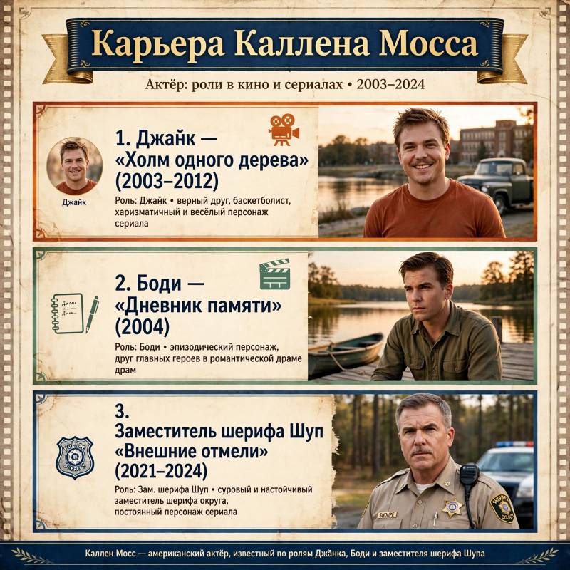 Каллен Мосс: фильмы, личная жизнь и ключевые этапы карьеры