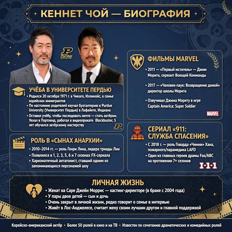 Кеннет Чой: биография, личная жизнь и путь к славе