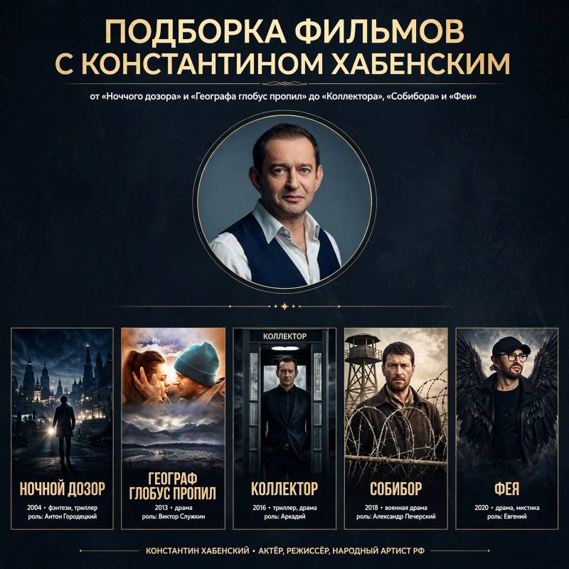 Лучшие фильмы с Константином Хабенским: с чего начать и что выбрать по настроению