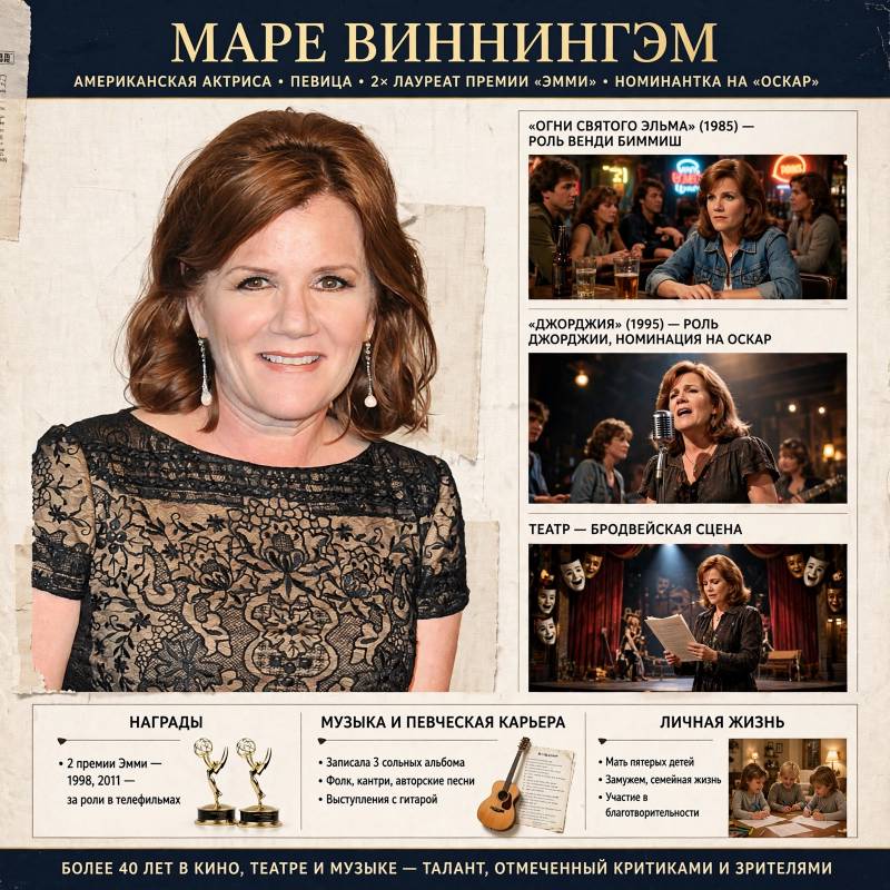 Маре Виннингхэм: фильмы, личная жизнь и главные этапы карьеры