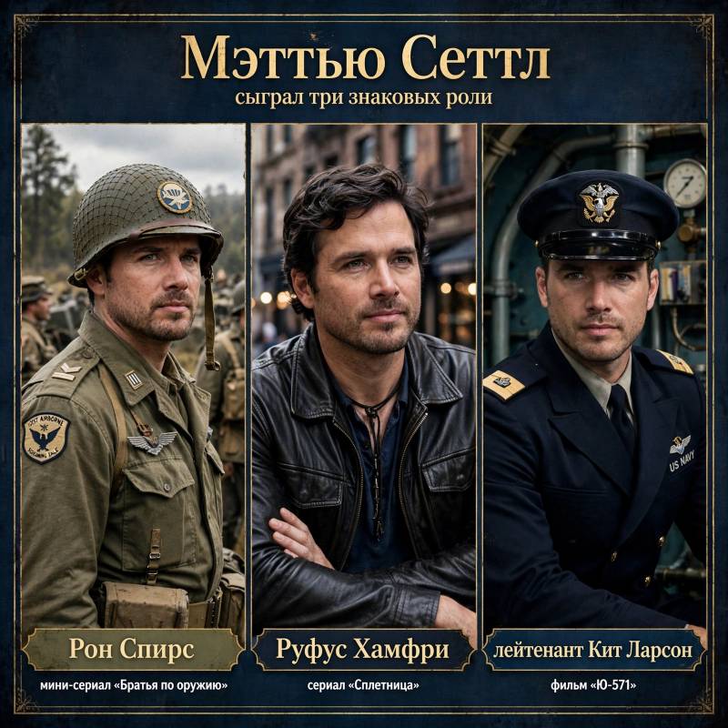 Мэттью Сеттл в кино: Рон Спирс, Руфус Хамфри и другие заметные роли