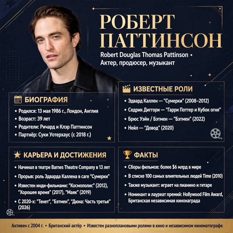 Роберт Паттисон / Pattinson Robert